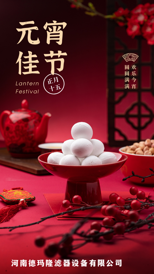 紅金色正月十五元宵佳節湯圓照片元宵節節日宣傳中文手機海報.png